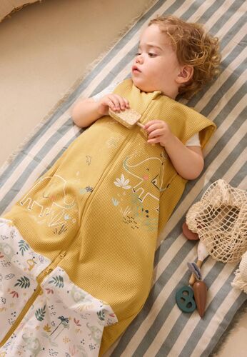 Turbulette D'été Avec Jambes Séparables Hawaiki Jaune