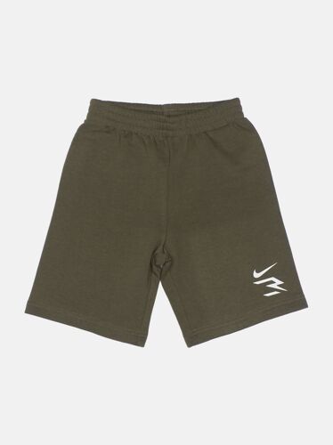 Short Taille Élastique Kaki