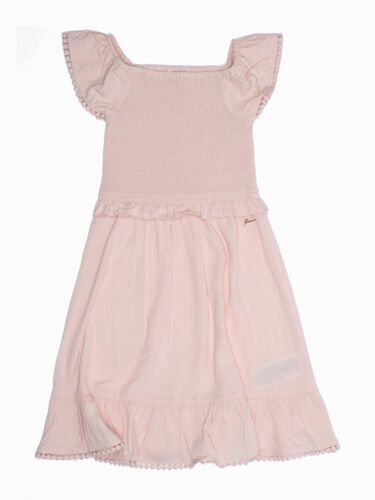 Robe Taille Élastique Orange