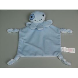 Doudou Pieuvre Plat Bleu Rayé Blanc Early Days Primark