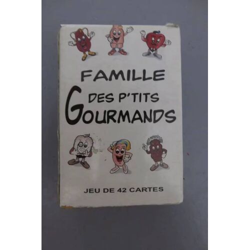 Jeu Cartes 7 Familles Des P'Tits Gourmands