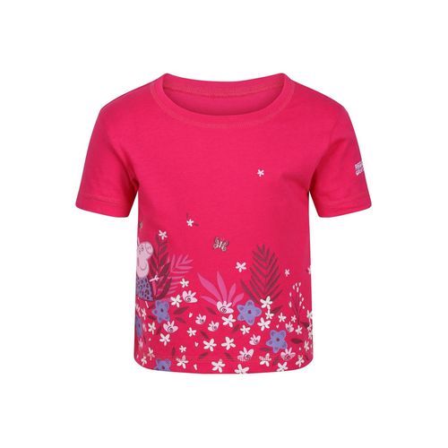 T-Shirt Coton Bio Peppa Pig Rose Bonbon