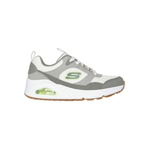 Chaussures Baskets Basses Lacets Olive