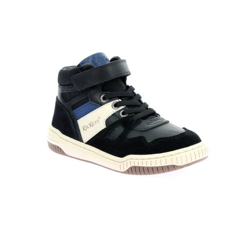 Chaussures Sneakers Hautes Enfant Kick92 Noir Bleu