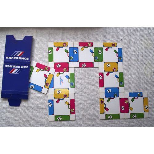 Jeu Casse Tête Air France Cadeau Publicitaire Année 1970