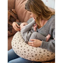 Housse Pour Coussin D'allaitement Imprimé Fleuri
