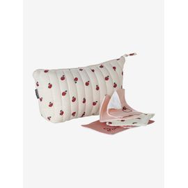 Trousse De Toilette En Gaze De Coton Lapinou Rose