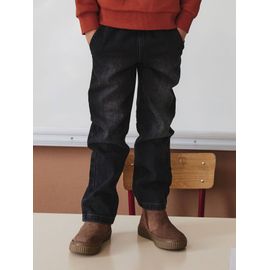 Jean Large Facile À Enfiler Garçon Denim Black