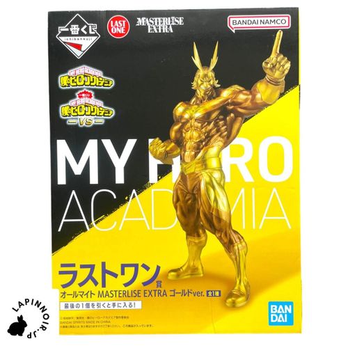 Figurine My Hero Academia - All Might - Masterlise Extra Gold - Ichibankuji Last One