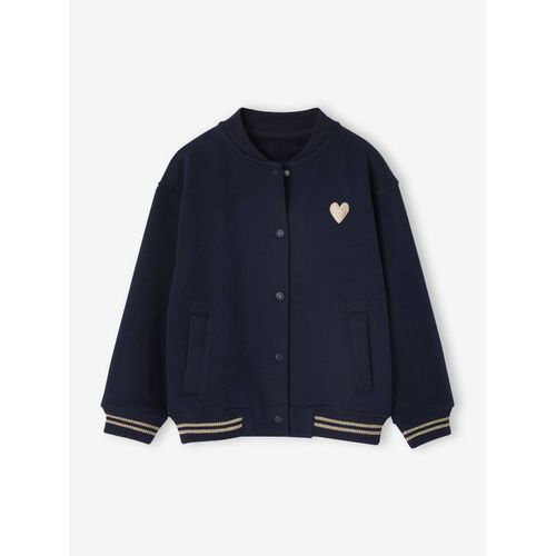 Sweat Style Teddy Fille En Molleton Marine