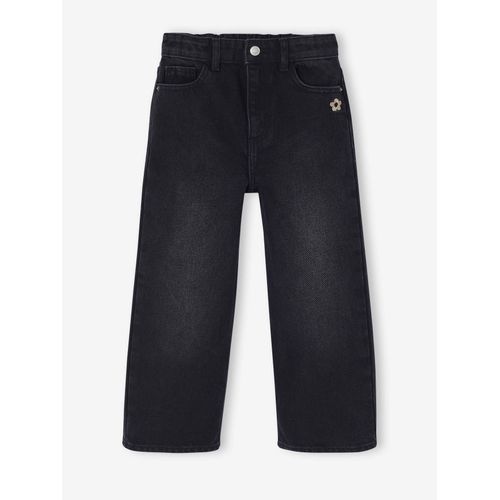 Jean Large Fille Denim Black