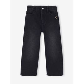 Jean Large Fille Denim Black