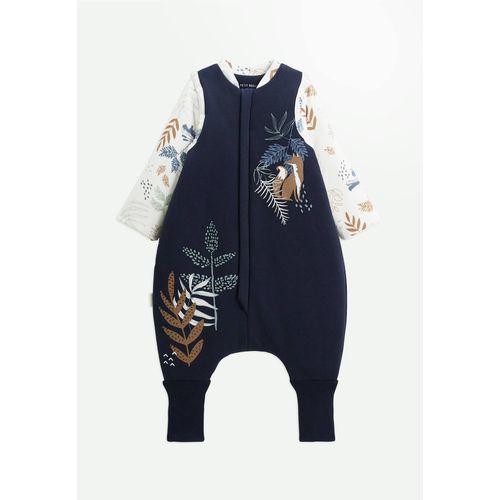 Turbulette D'hiver Avec Pieds Retroussables Et Manches Amovibles Bivouac Bleu