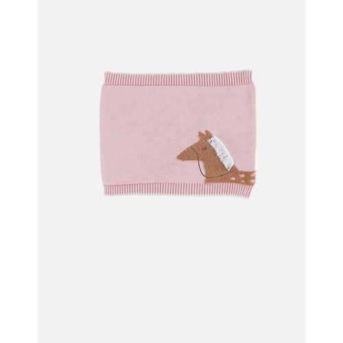 Echarpe Tube Cheval Rose