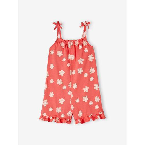 Combishort À Volants Fille Rouge