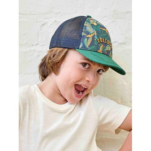 Casquette Imprimée Jungle Garçon Vert Sapin