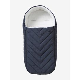 Chancelière Poussette Esprit Doudoune Bleu Nuit