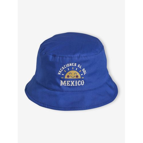 Bob Réversible Mexico Bébé Garçon Bleu Roi