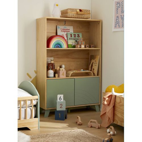 Petite Bibliothèque Ligne Arc-En-Ciel Vert Sauge