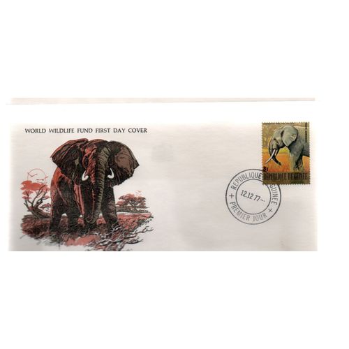 Guinée Enveloppes Animaux En Danger Wwf