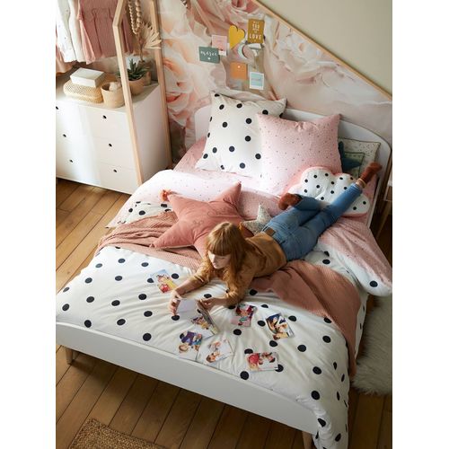 Lit Double Enfant Confetti Blanc