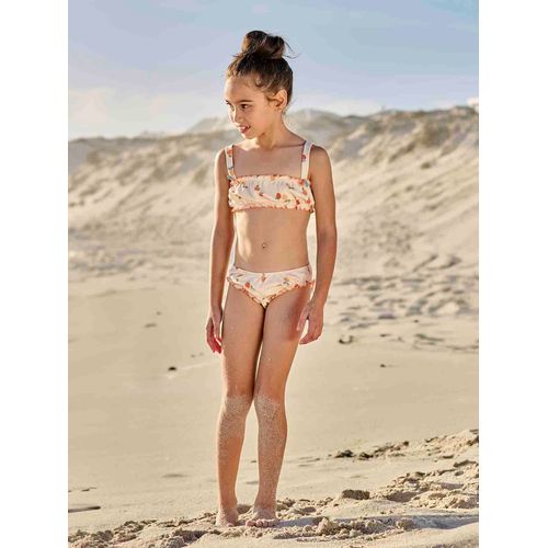 Maillot De Bain 2 Pièces Pêches Fille Écru