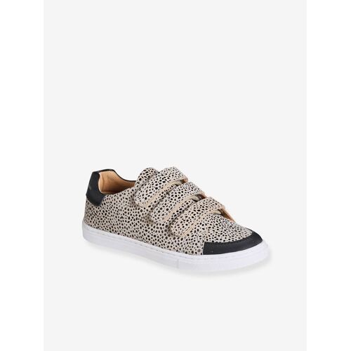Baskets Imprimées Léopard Fille Beige Imprimé