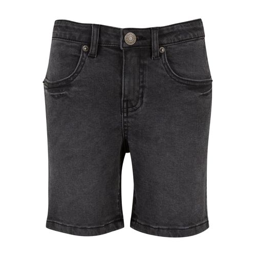 Short En Jean Coton Noir