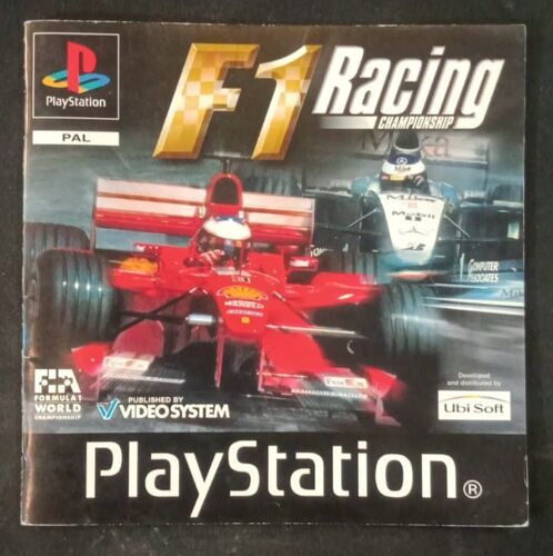 F1 Racing Championship - Notice Officielle - Sony Playstation - Ps1