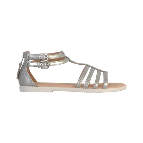 Chaussures Sandales Vernis Brides Argent