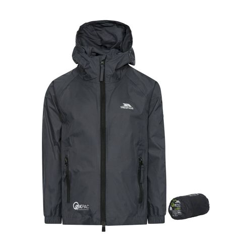 Qikpac Veste Imperméable Repliable Coton Égyptien Gris