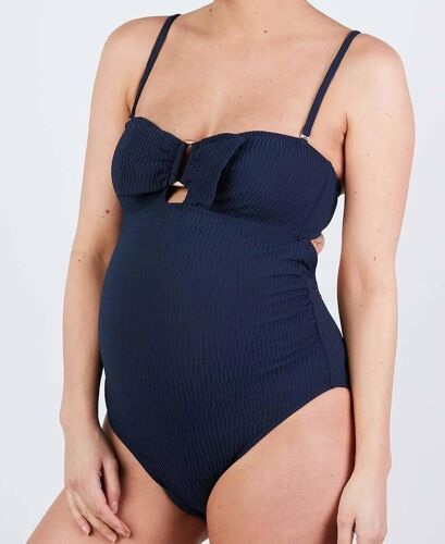 Maillot De Bain De Grossesse Bamboo Marine