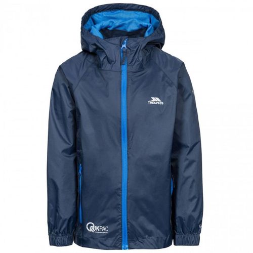Qikpac Veste Imperméable Repliable Coton Égyptien Bleu Marine