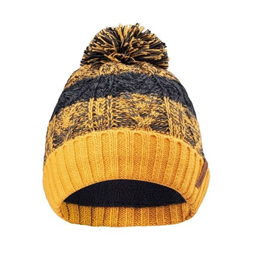 Bonnet D´Hiver Lewis Jaune De Cadmium / Forêt Foncé