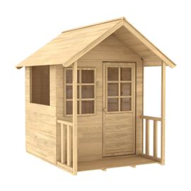 Maisonnette Cabane Enfant Lavande Bois Fsc® Marron