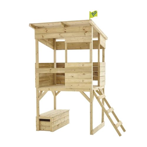 Maisonnette Cabane Sur Pilotis Cimes Bois Fsc® Marron