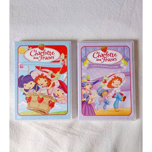 Lot De 2 Dvd Charlotte Aux Fraises Charlotte Aux Fraises Et L Arc En Ciel De L Amitié Le Bal De Charlotte Aux Fraises