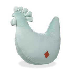 Coussin D'allaitement En Velvet Poule Vert