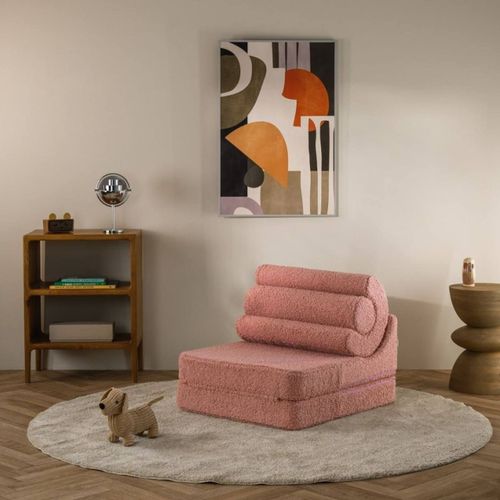 Pouf Enfant Bouclette Flipster Guava Pink