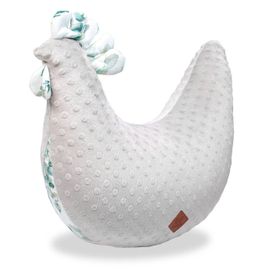Coussin D'allaitement Poule Eucalyptus Gris Clair