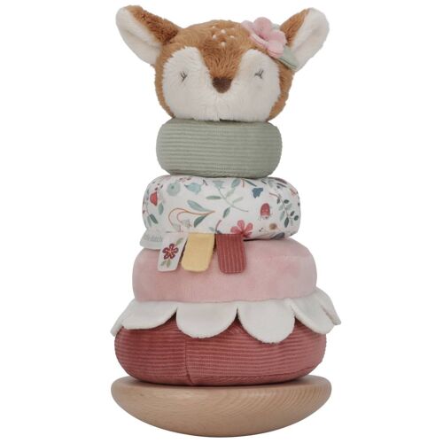 Tour D'anneaux À Empiler Fairy Garden Rose