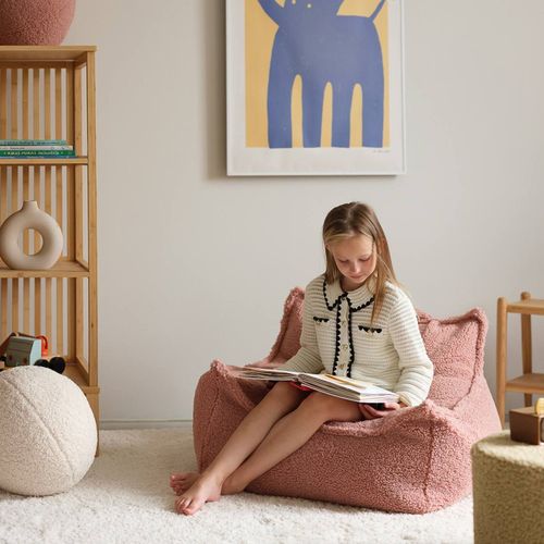 Pouf Enfant Bouclette Doux Guava Pink