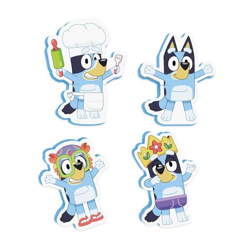 Puzzle De Bain Bluey Dès 18 Mois Multicolore