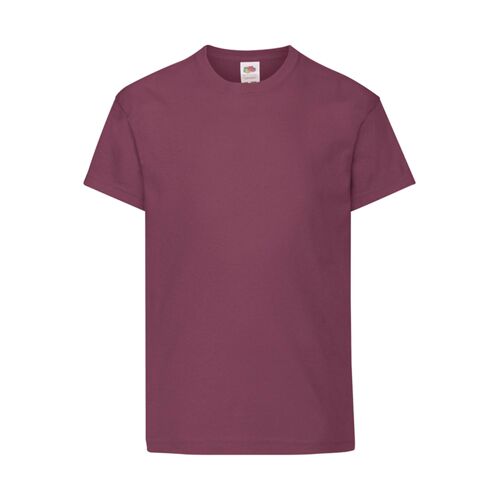 T-Shirt Coton Original Bordeaux