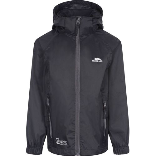 Coupe-Vent Pliable Qikpac X Noir/Gris Foncé