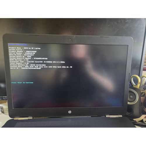 HP Omen 17-w027nf - 17.3" Intel Core i5 - Ram 6 Go - DD 1 To