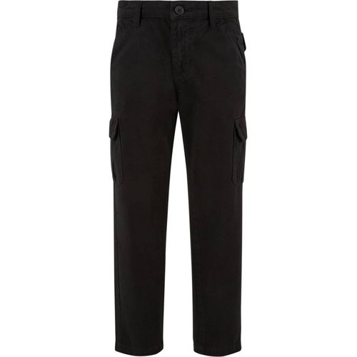 Pantalon À Poches Coton Noir