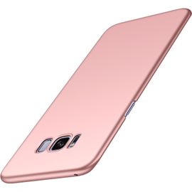 Coque Rigide Ultra¿Fine En Pc Pour Samsung Galaxy S8+ ¿ Anti¿Rayures, Anti¿Empreintes, Protection 360° Avec Bords Surélevés Et Absorption Des Chocs (Or Rose)