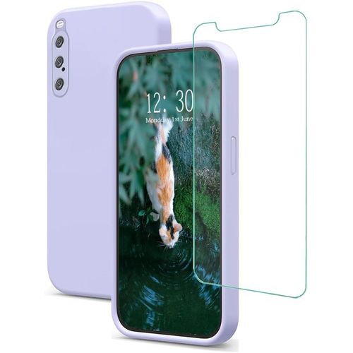 Coque Silicone Souple Tpu Pour Samsung Galaxy A26 - Protection Caméra, Compatible Recharge Sans Fil, Antichoc & Anti-Rayures, Intérieur Microfibre