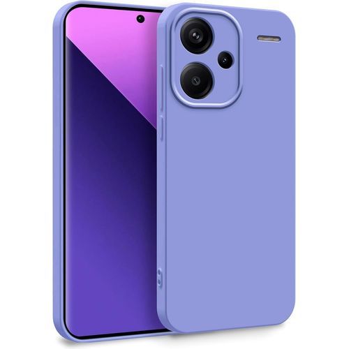 Coque Silicone Tpu Double Couche Pour Xiaomi Redmi Note 13 Pro Plus 5g - Antichoc Renforcée, Ultra Protectrice Violette